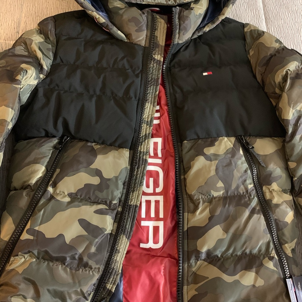 Mens Tommy Hilfiger Puffer Coat